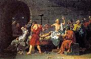 Jacques-Louis David The Death of Socrates Spain oil painting artist